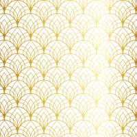 Crafter's Companion The Roaring Twenties Luxury Foiled Acetate 8x8 Inch Gold (S-TRT-ACE8-LUXF-G)